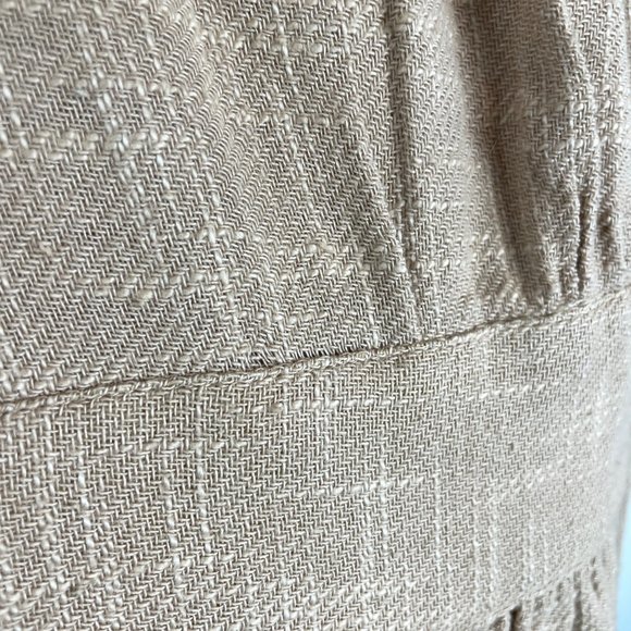 NWT Free People Love of my Life Button Front V Neck Midi Dress Khaki Size S - Picture 9 of 10